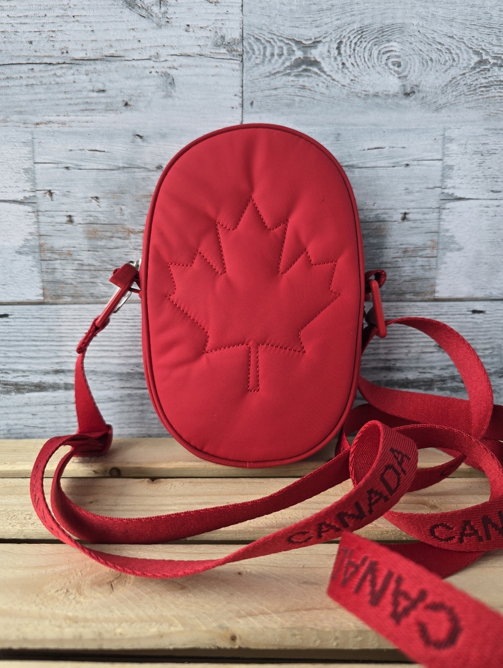 Lululemon Team Canada 22 Future Legacy Crossbody Bag Crimson Red